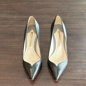 Sophia Webster Black Pointed Toe Heels